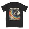 Printed Artemis II Mission To The Moon 2026 Artemis 2 T Shirt For Unisex Cotton Tshirts Short Sleeve Clothes