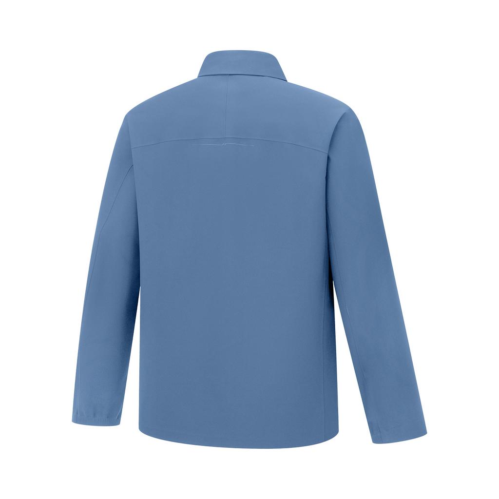 Lining Glory Gold Standard Series Solid Color Polo Collar Versatile Casual Minimalist Sports Jacket Men jackets AFDWC21-2
