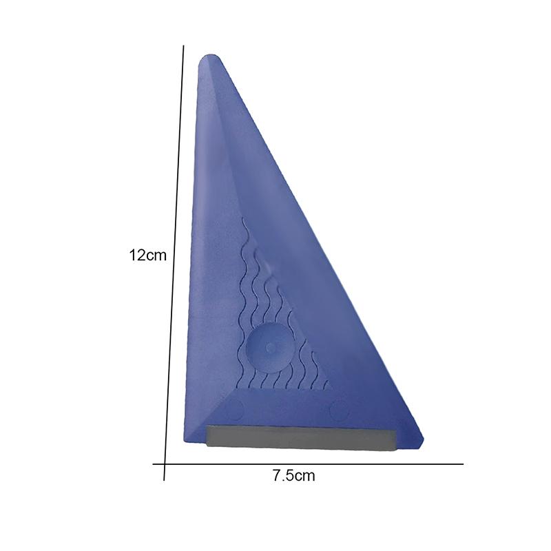 Automotive Film Sticking Tool Silicone Soft Scraper Film Pasting Construction Scraper Triangular Silicone Scraper