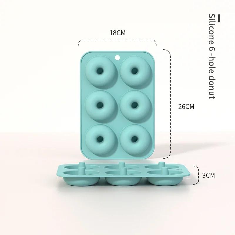 3D Shape Silicone Bake Mold DIY Pastry Baking Tools for Cake Pan Kitchen Fluted Tube Pan Bakeware Cake Decorating Tool Bake Tool