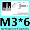 M3-M8 Hand-Tightened Transparent Acrylic Knurled Screw 