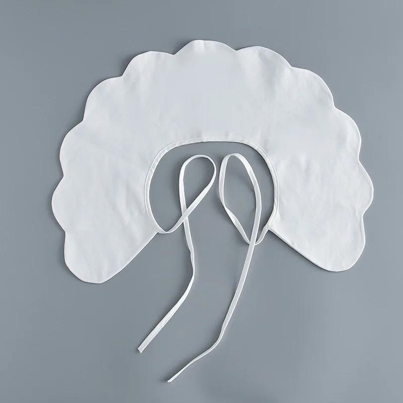 White Shirt Detachable Collar Shawl for Women Fake Collar Autumn Fuax Cols Sweater Shoulder Wraps False Collar for Ladies