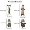 Dog Molar Toy Squeaky Interactive Prevent Obesity Grinding Resistant Bear