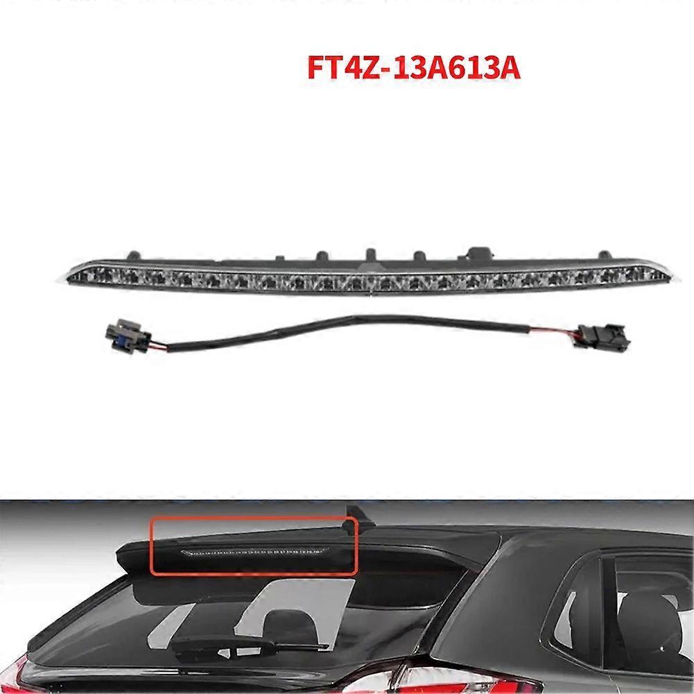 Luz de Freno Adicional 3ª Tercera Luz Trasera de Freno para Ford Edge 2015-2020 Lámpara de Freno Adicional FT4Z-13A613A