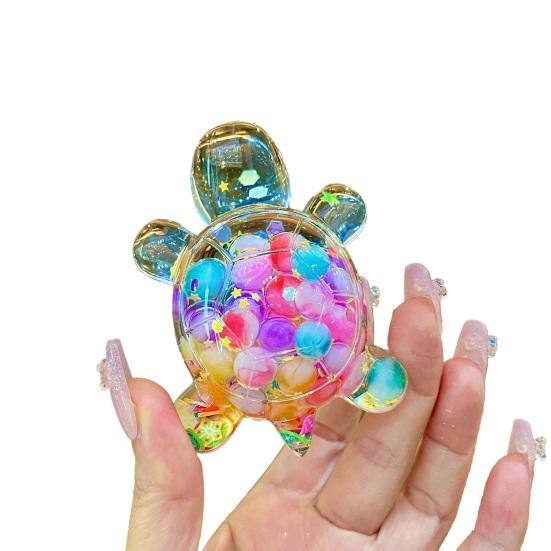 Turtle Ornament Lightweight Glow in Dark Shiny Turtle Figurine 30 Minutes After Light Exposure Glowing Statue Keychains Home Decor