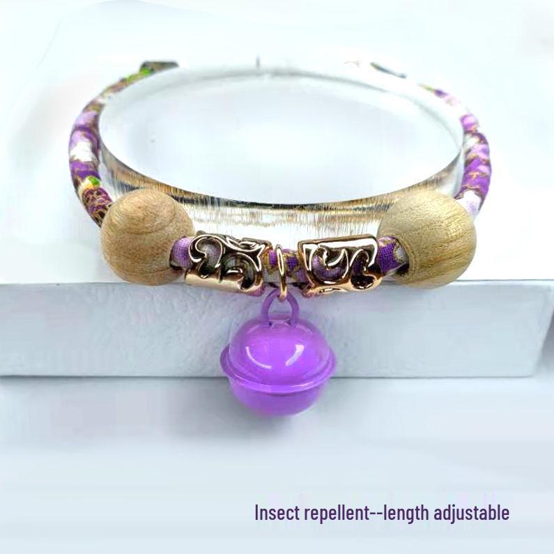 Floh- & Zeckenabwehrhalsband für Katzen & Hunde mit Glocke - Kätzchenzubehör