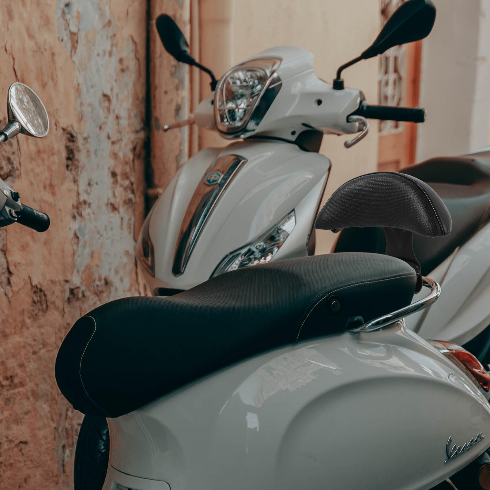 

Tire Motorcycle Wide Padded Backrest Electric Bikes Bar for Motorcycles Cycling Cushion чёрный