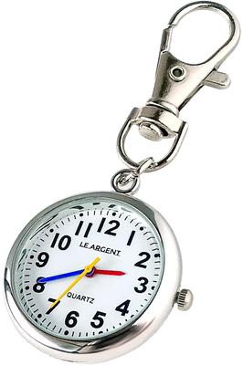Shipment Exceeds Pocket Nurse Key Watch Japanese LE ARGENT [Factory 70,000 Pieces] Watch, Watch, Chain, [Japanese Quartz, Battery]