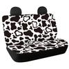 Housse de siège de voiture motif vache, Housse de siège arrière en polyester antidérapant