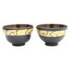 Kasyou Studio Urushi Kenko Zelkova Korin Kaga Wooden () Bowls, Beauty, Water, Couple's Bowls, Makie,
