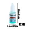 12ml Stainless Steel Test Reagent Analysis Rapid Liquid Tableware Testing Agent For Laboratory Home Cookware Cutlery Industrial