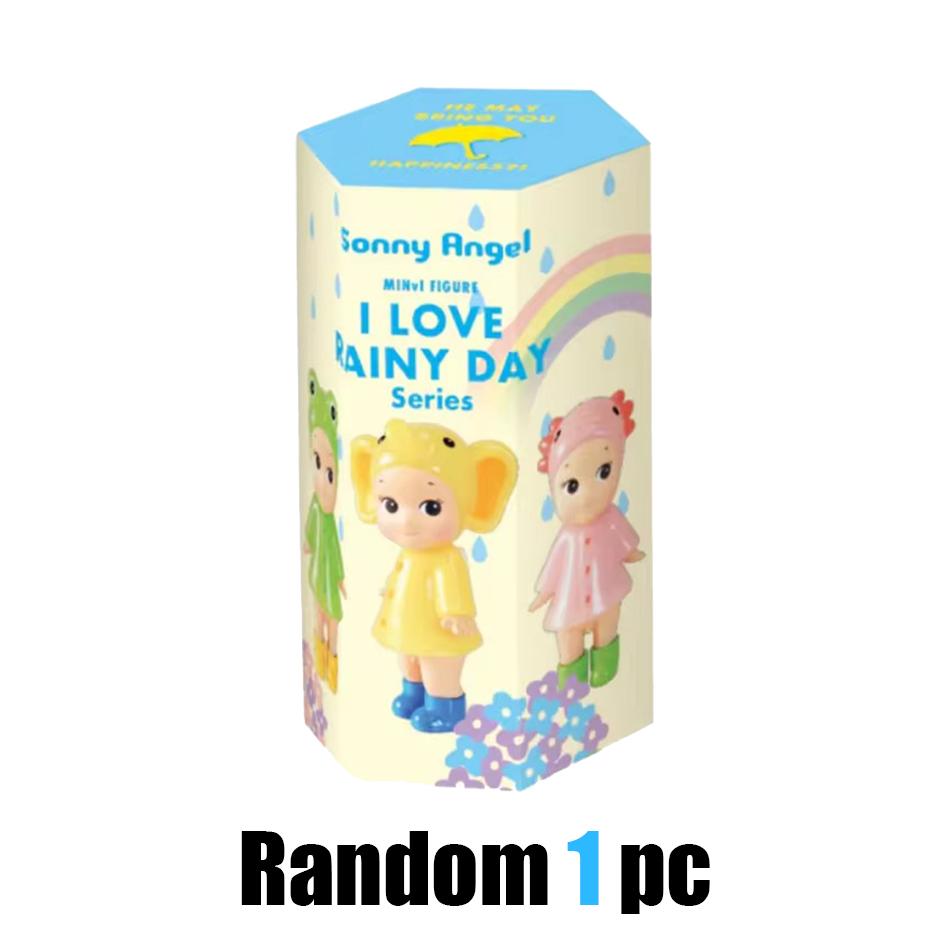 Nouvelle Boîte Aveugle Série Angei Soleil J'aime le Jour de Pluie Modèle Mini Figurine Boîte Mystère Cadeaux d'Anniversaire pour Fille Jouet Surprise Cadeau