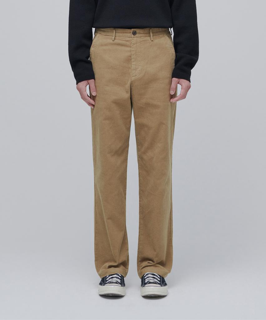 Musinsa Standard Regular Fit Corduroy Pants [Beige]