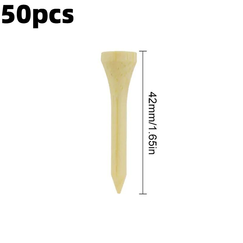 100 Count Golf Tees Bamboo Tee Golf Balls Holder 4 Sizes Available Stronger Than Wood Tees Drop Ship 42mm 54mm 70mm 83mm
