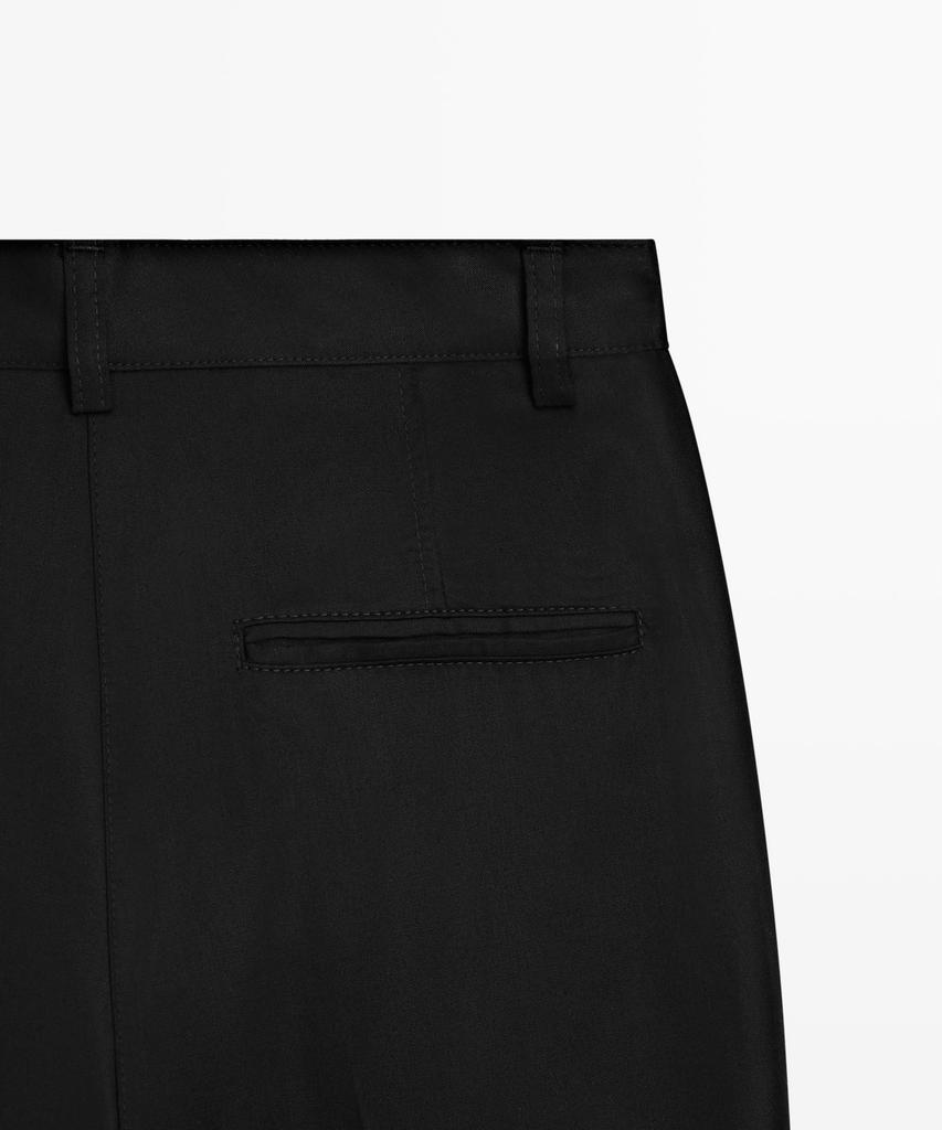 Masimodutti Crop Flare Pants