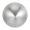 Satin Brushed Ball Ornament Modern Decorative Metal Sculpture Home Office Living Room Desk Table Centerpiece Stylish Display
