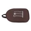 Camping Utensil Bag Canvas Cookware Knife Storage Bag Portable Tools Travel Bag for Outdoor BBQ