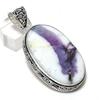 Natural Dendrite Opal Gemstone 925 Sterling Silver Jewelry Pendant 2.48" ETC-14661