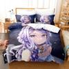 3D Print Anime Kawaii Grils Pretty Derby Bedding Sets Duvet Cover Set With Pillowcase Twin Full Queen King Bedclothes Bed Linen