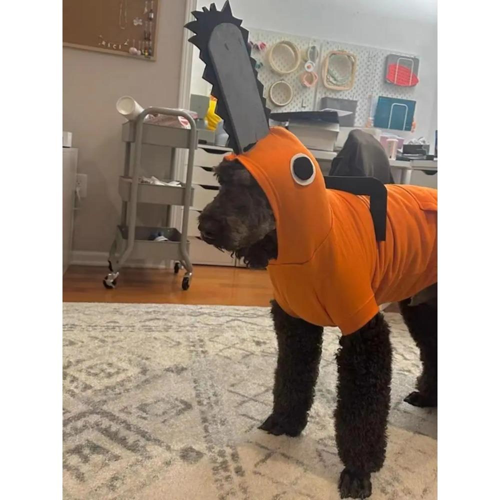 Chainsaw Man Haustier Hund Kleidung Sommer Lustig Poki Umhang Katze Cos Pochita Ted Hund Handpuppe Kostüm