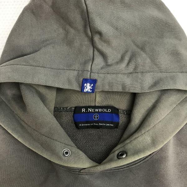 R.NEWBOLD Sweat Pullover Hoodie M Men Gray Paul Smith 2nd(USED)