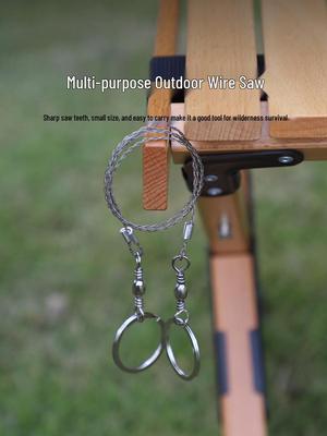 Portable Outdoor Survival Wire Saw