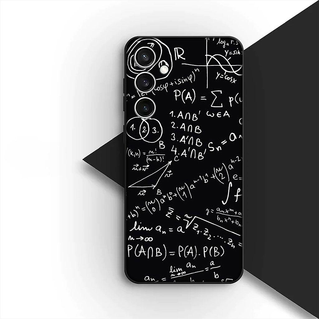

Phone Cover for Motorola Moto G86 G57 E14 E15 G14 G34 G35 G84 G24 A54 G15 Power E22 Soft Case Chemical Maths Equation Formula Motorola Moto G15 Power