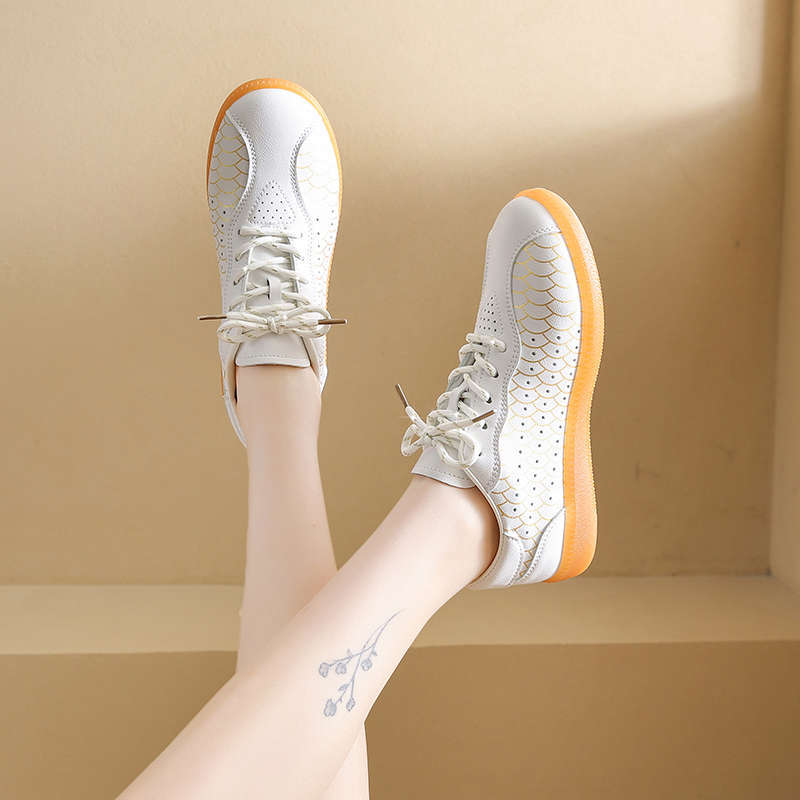 Oxford sole  spring and autumn new soft-soled lightweight casual running shoes versatile sports tai chi shoes