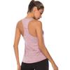 Women U Neck Sleeveless Quick Dry Racerback Vest Running Yoga Sports Tank Top