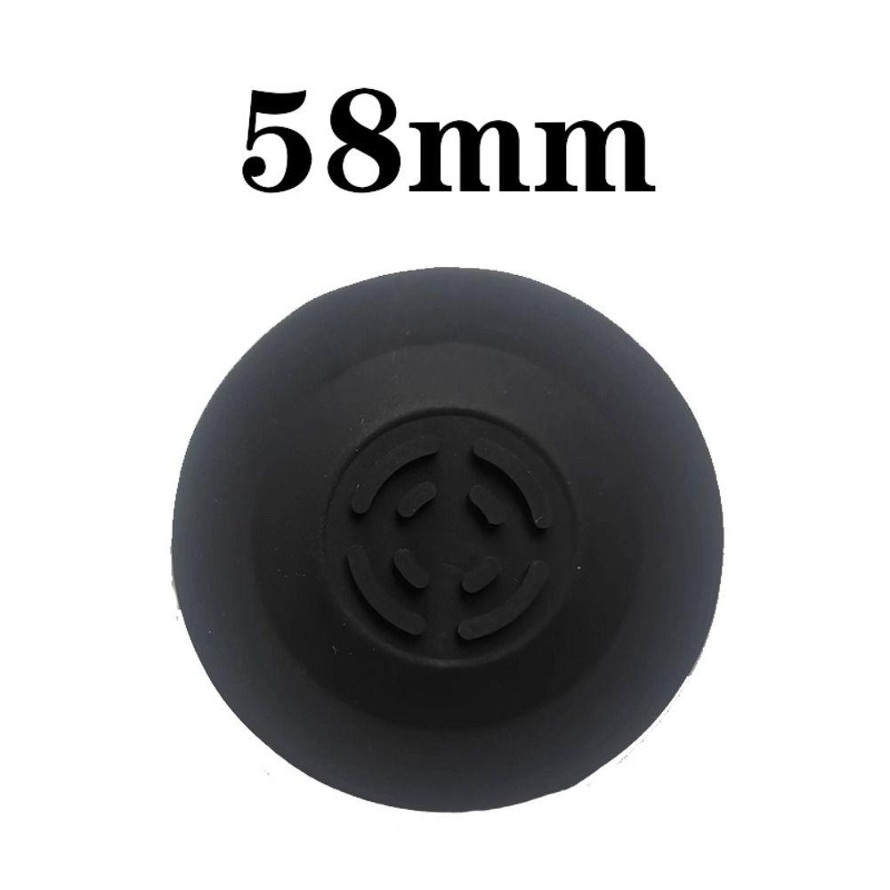 with Hole Cleaning Gasket Silicone Blind Filter  Semi-automatic Coffee Machine black 58mm