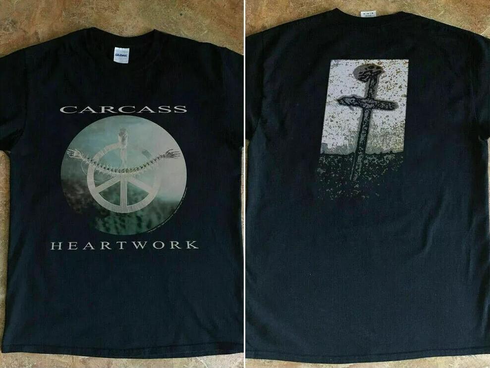 Vintage CARCASS HEARTWORK TOUR Gift For fans T-shirt size S-5XL XXXL