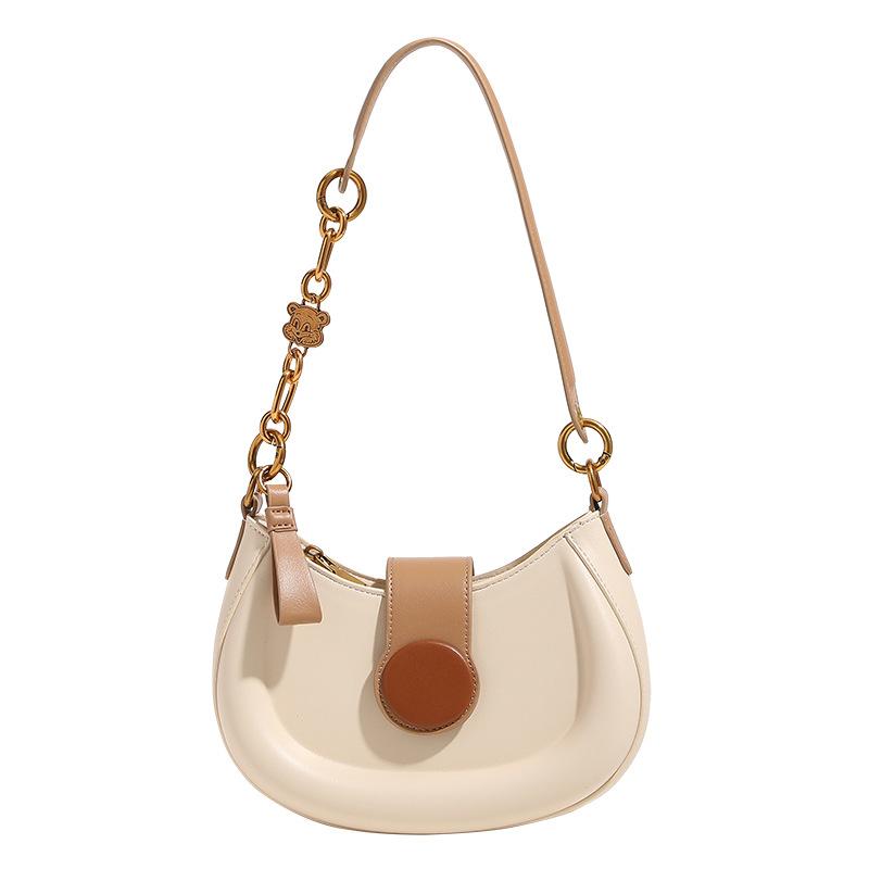 

Saddle Bag Women s All-match One-Shoulder Armpit Bag Niche Casual Crossbody Bag