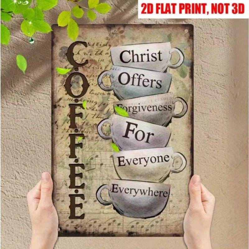 Sortierte Metallwandpaneele für Café, Garage, Bauernhofdekor