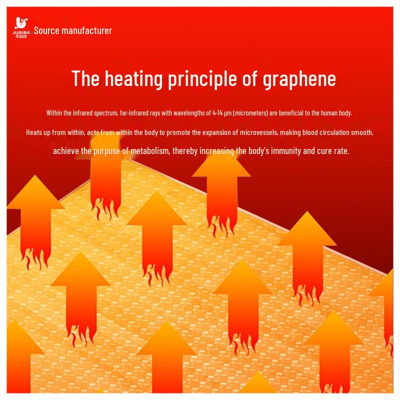 Graphene Heated Car Seat Cushion - Even Heat, Comfortable for All Seasons