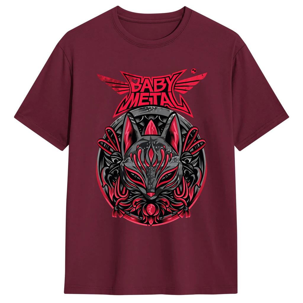 Babymetal World Tour 2026 Mens T Shirt  Funny Tee Shirt Short Sleeve Round Collar TShirts 100 Cotton 4XL 5XL 6XL Clothing