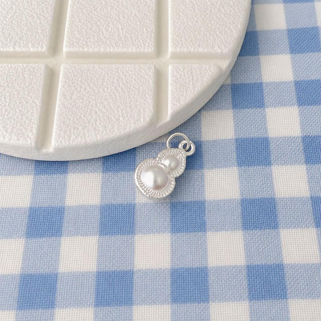 Sterling Silver 999 Retro Auspicious Pendant: Fu Character/Flower Lock Styles