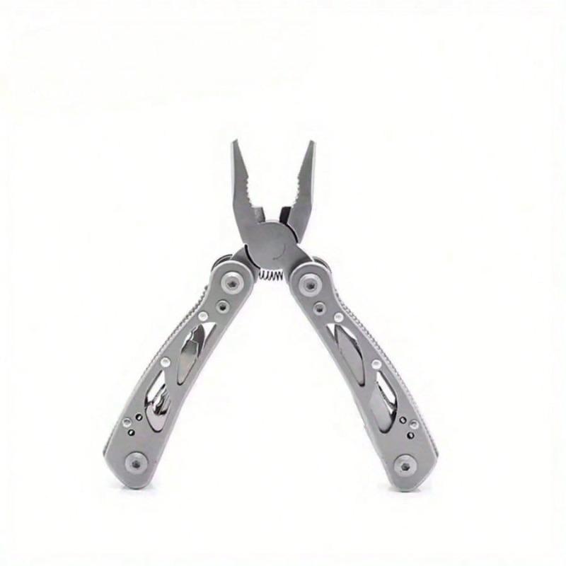 Multi Functional Pliers 11 in One Tool Set, Screwdriver Set, Portable Folding Knife Pliers 1pc