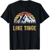 Vintage Retro Lake Tahoe California Nevada T Shirt T-Shirt