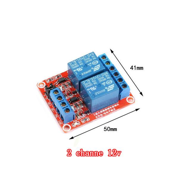 1 2 4 6 8 Channel Relay Module Board Shield with Optocouple High and Low Level Trigger for arduino Raspberry pi DC 5V 12V 24V Relays 5
