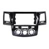 Car Stereo Radio Fascia 9 Inch Black Protective Prevent Scratch Navigation Panel Frame for Hilux 201