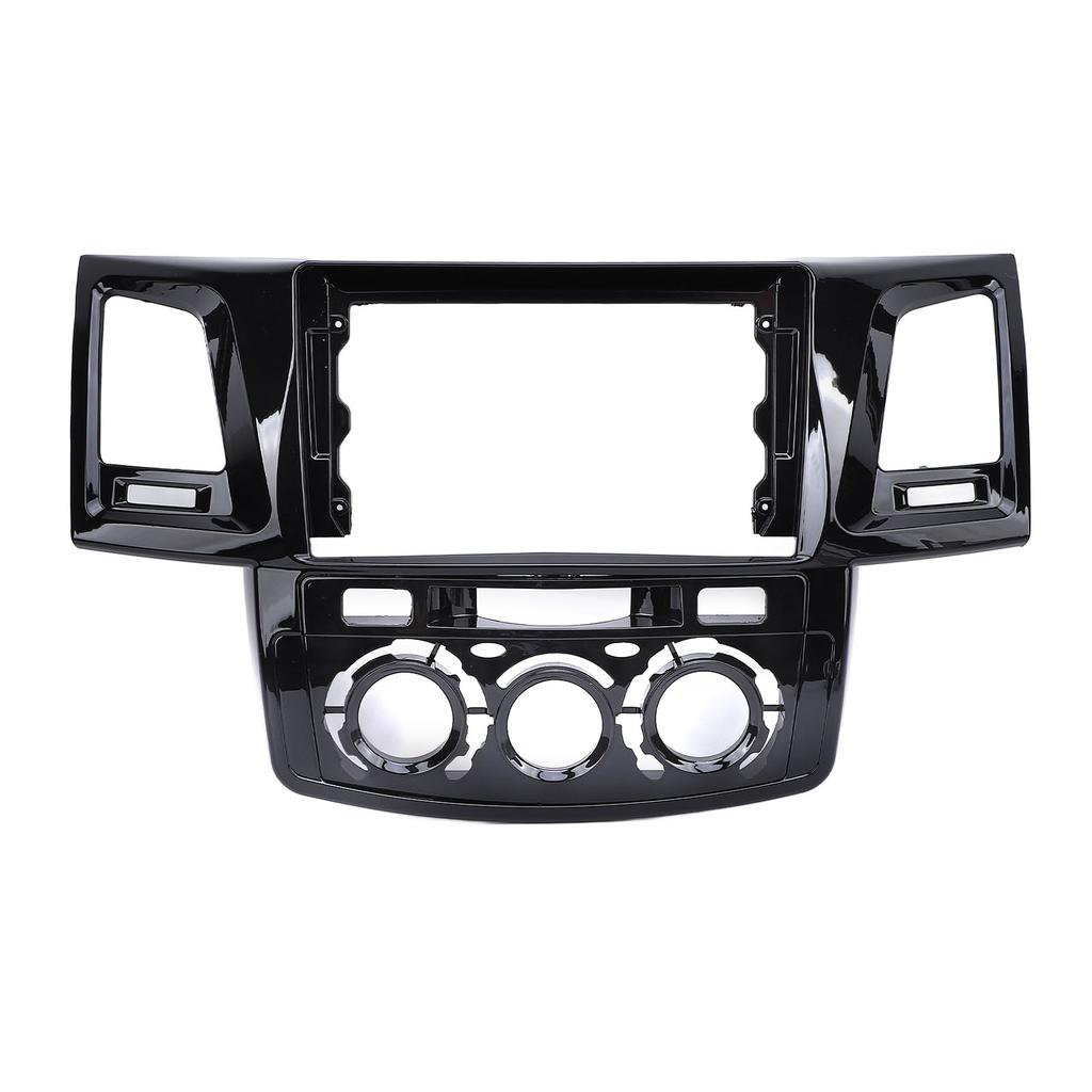 Car Stereo Radio Fascia 9 Inch Black Protective Prevent Scratch Navigation Panel Frame for Hilux 201