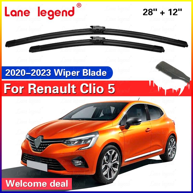 

2PCS For Renault Clio Lutecia 5 V BF Front Wiper Blades Windshield Windscreen Window Car Accessories 28 +12 Renault Clio