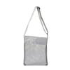 Mesh Beach Toy Storage Bag for Kids Large Capacity Sand Tool Organizer Net Pouch for Seaside Vacation KTB
