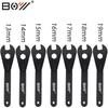 Bicycle Hub Cone Spanner Set 19 Bicycle Wheel Hub Axle Nut Installation Remover Tool (13, 14, 15, 16, 17, 18, mm)