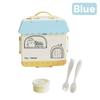 Portable Cartoon Kid's Bento Box with Cutlery Children's Lunch Box Portable Divided Lunch Box Microwaveable Food Container