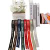 English Hot Stamping Ribbed Ribbon - 2.5cm Silk Bow for Gift, Cake, and Flower Packaging