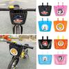 Plastic Children Kids Basket Multicolors Student Front Basket Bike Carrier Bag  Bike Accessories