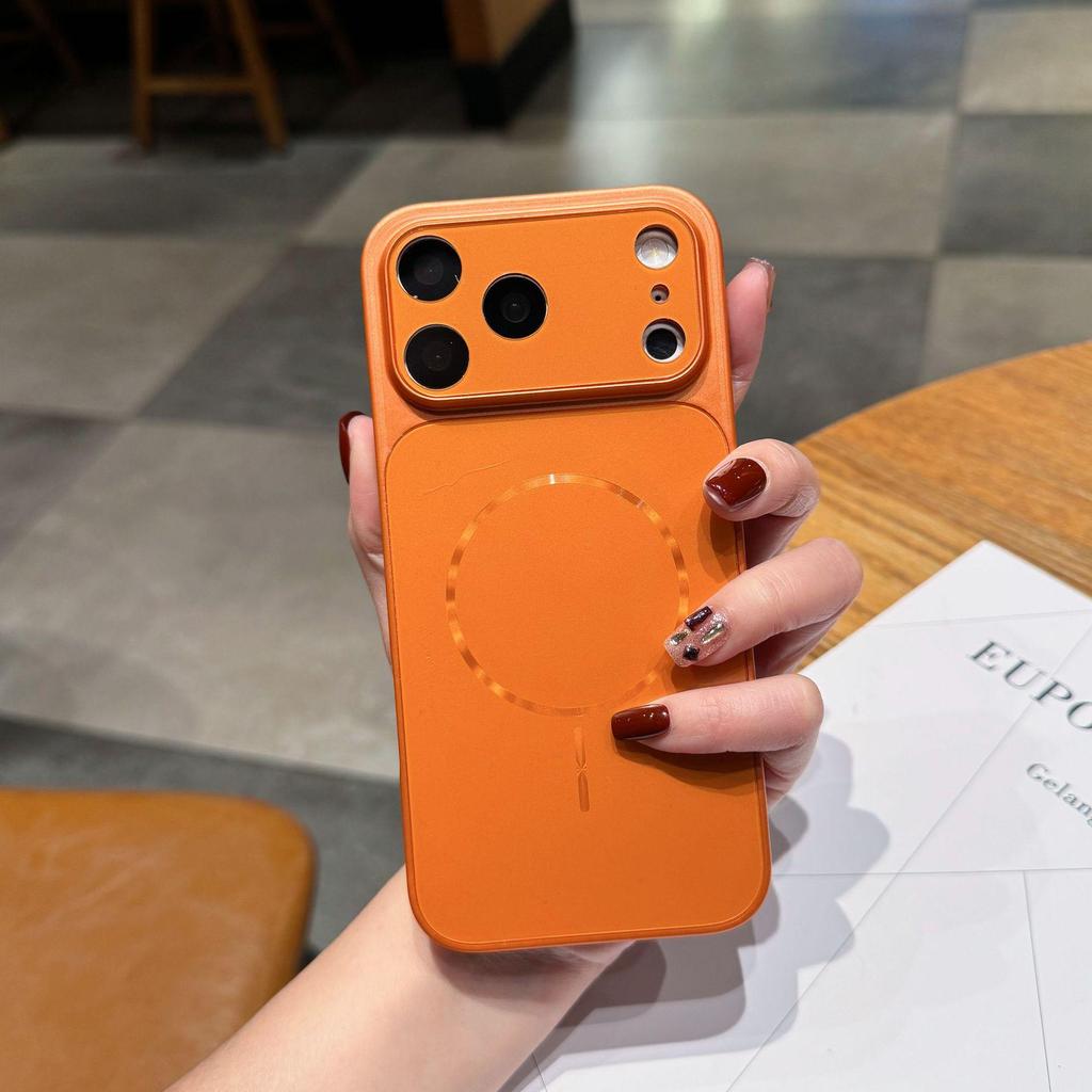 Magnetic Minimalist Apple 17PROMAX, 16/14Pro, 15Pro/13 Ultra-Thin Phone Case