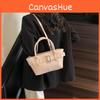Tote Modern Large Bags Zipper Closure Polyester Lining Daily Trips Commutes