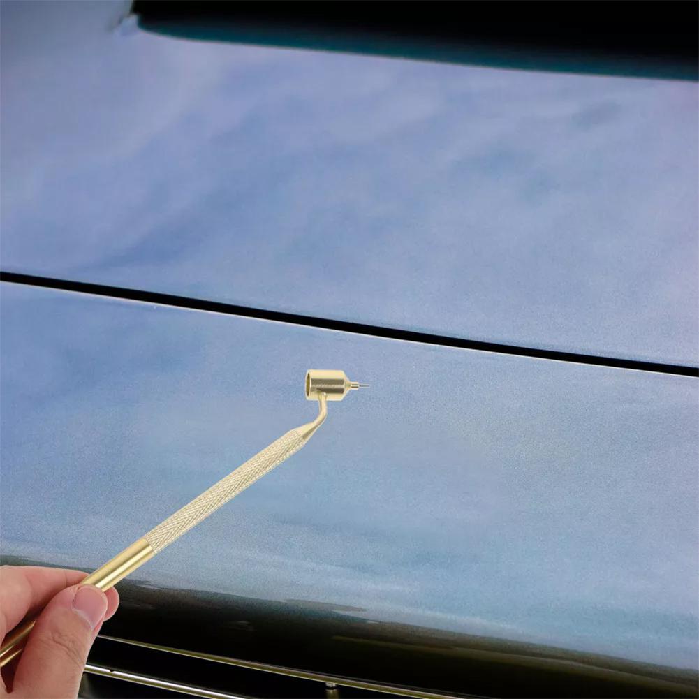 Car Paint Pen Detailing Fine Line Fluid Writer Paint Applicator Pen Slanting Precision Ruling Pen for Car Scratch Repair TouchUp